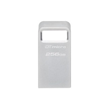 Kingston DataTraveler Micro/256GB/USB 3.2/USB-A/Stříbrná