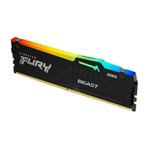 Kingston FURY Beast EXPO/DDR5/8GB/6000MHz/CL36/1x8GB/RGB/Black