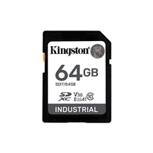 Kingston Industrial/SDXC/64GB/UHS-I U3 / Class 10