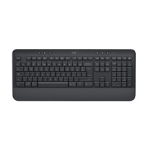 Logitech K650/Bezdrátová USB + Bluetooth/CZ-SK layout/Černá