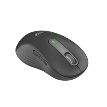 Logitech M650L/Kancelářská/Laserová/Pro leváky/Bezdrátová USB + Bluetooth/Šedá