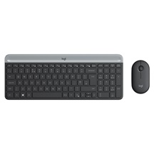set Logitech slim Wireless MK470 - graphite, US