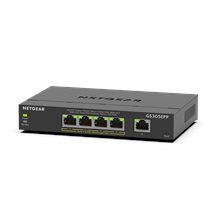 NETGEAR 5PT GE PLUS SWCH W/ HI-PWR POE+