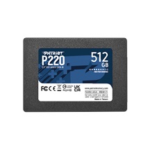 PATRIOT P220/512GB/SSD/2.5"/SATA/3R