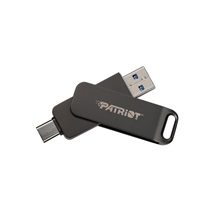 Patriot RAGE R550/256GB/USB 3.2/USB-A + USB-C/Černá