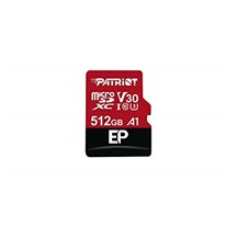 Patriot V30 A1/micro SDXC/512GB/UHS-I U3 / Class 10/+ Adaptér