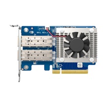 QNAP QXG-10G2SF-NXE - 2x 10GbE SFP+, low-profile, PCIe Gen3 x8