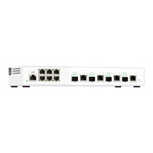 QNAP řízený switch QSW-M2106-4C (6x 2,5GbE RJ45 a 4x kombinované 10GbE SFP+ / 10GbE RJ-45)