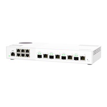 QNAP řízený switch QSW-M2106-4C (6x 2,5GbE RJ45 a 4x kombinované 10GbE SFP+ / 10GbE RJ-45)