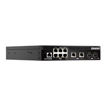 QNAP řízený switch QSW-M2106R-2S2T (6x 2,5GbE RJ45, 2x 10GbE RJ45, 2x 10GbE SFP+, malá šířka)