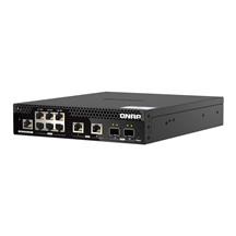 QNAP řízený switch QSW-M2106R-2S2T (6x 2,5GbE RJ45, 2x 10GbE RJ45, 2x 10GbE SFP+, malá šířka)