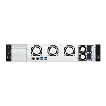 QNAP TS-855eU-RP-8G (8core 2,8GHz, 8GB RAM, 8x SATA, 2x 2,5GbE, 2x M.2 NVMe, 2x PCIe, malá hloubka)