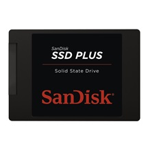 Sandisk Plus/240GB/SSD/2.5"/SATA/Černá/3R