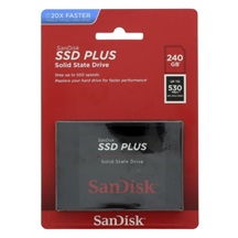 Sandisk Plus/240GB/SSD/2.5"/SATA/Černá/3R