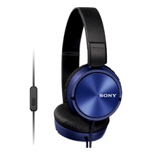 SONY sluchátka MDR-ZX310AP, handsfree, modré