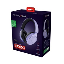 Trust Gaming GXT 489P Fayzo/Stereo/Jack/Drát/Fialová