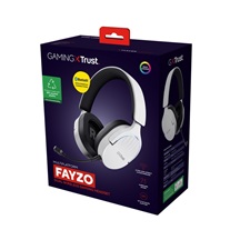 Trust Gaming GXT 491W Fayzo/7.1/Jack/Drát/BT-USB/Bezdrát/Bílá