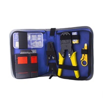 W-star Sada nářadí pro síťaře WSNF1206, 9ks krimpovací kleště, tester rj45, ořezávač, UTP