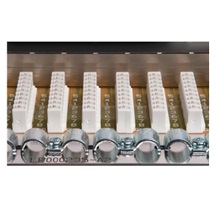 Solarix 19" patch panel Solarix 24 x RJ45 CAT6 STP černý 1U SX24-6-STP-BK