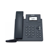 Yealink SIP-T30P SIP telefon, PoE, 2,3" 132x64 nepodsv. LCD, 1 x SIP úč., 100M Eth
