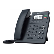 Yealink SIP-T31P SIP telefon, PoE, 2,3" 132x64 podsv. LCD, 2 x SIP úč., 100M Eth