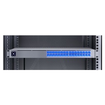 Ubiquiti průchozí panel s kartáčem, 1U