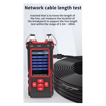 NOYAFA NF-859GT Tester síťových kabelů, VFL a OPM