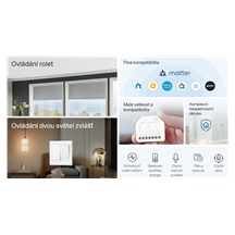TP-Link Tapo S112 Chytrý modul přepínače a ovládání rolet
