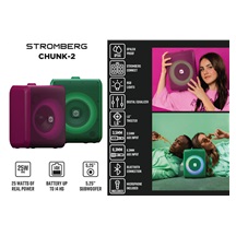 Stromberg CHUNK Bluetooth reproduktor, 25W, fialový