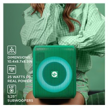 Stromberg CHUNK Bluetooth reproduktor, 25W, zelený