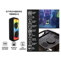 Stromberg Tempo 2 Bluetooth reproduktor s mikrofonem, 120W