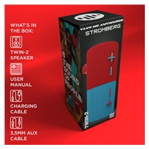 Stromberg TWIN-2 Bluetooth reproduktory, 2x 10W