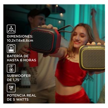 Stromberg ZING Bluetooth reproduktor, 5W, šedý
