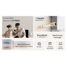 TP-Link RE220 BE3600 Wi-Fi 7 Range Extender