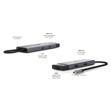 TP-Link UH5020C Dokovací stanice 5v1, USB-C, 4K, 100W