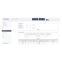 Cudy GS1016EPS2 Gigabit light managed PoE Switch, 200W