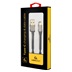 Gembird usb 2.0 kabel USB-C na USB-A, 1.8m, opletený, černý