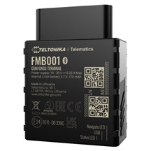Teltonika Telematics FMB010, Automobilový OBD GPS tracker s Bluetooth, GPRS a baterií