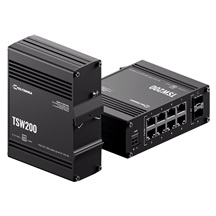 Teltonika TSW200 Průmyslový PoE switch bez managementu, 8x GLAN, 8x PoE, 2x SFP