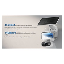 TP-Link Tapo C615F KIT, Chytrá bezdrátová bezpečnostní kamera + solární panel, 3Mpx