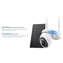 TP-Link Tapo C665G KIT, Chytrá bezdrátová bezpečnostní kamera s WiFi a 4G LTE + solární panel, 8Mpx