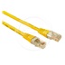Solarix Patch kabel CAT5E UTP PVC 1m žlutý non-snag-proof C5E-155YE-1MB