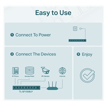 TP-Link TL-SF1008LP PoE switch