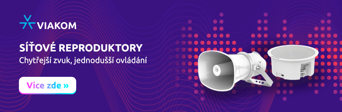 Kamery = Audio IP systémy