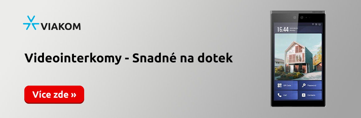Videotelefony = Videointerkomy snadny na dotek