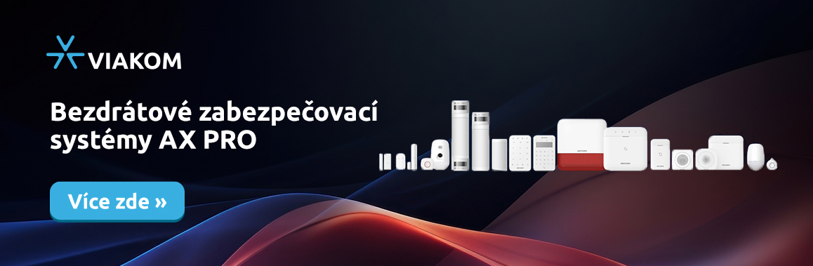 Videotelefony = EZS AX Pro bezdrátové zabezpečení